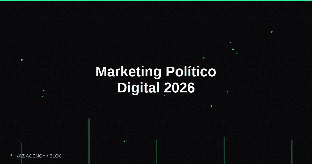Imagem de capa do artigo: Marketing Político Digital en 2026: El Guía Definitivo para Candidatos