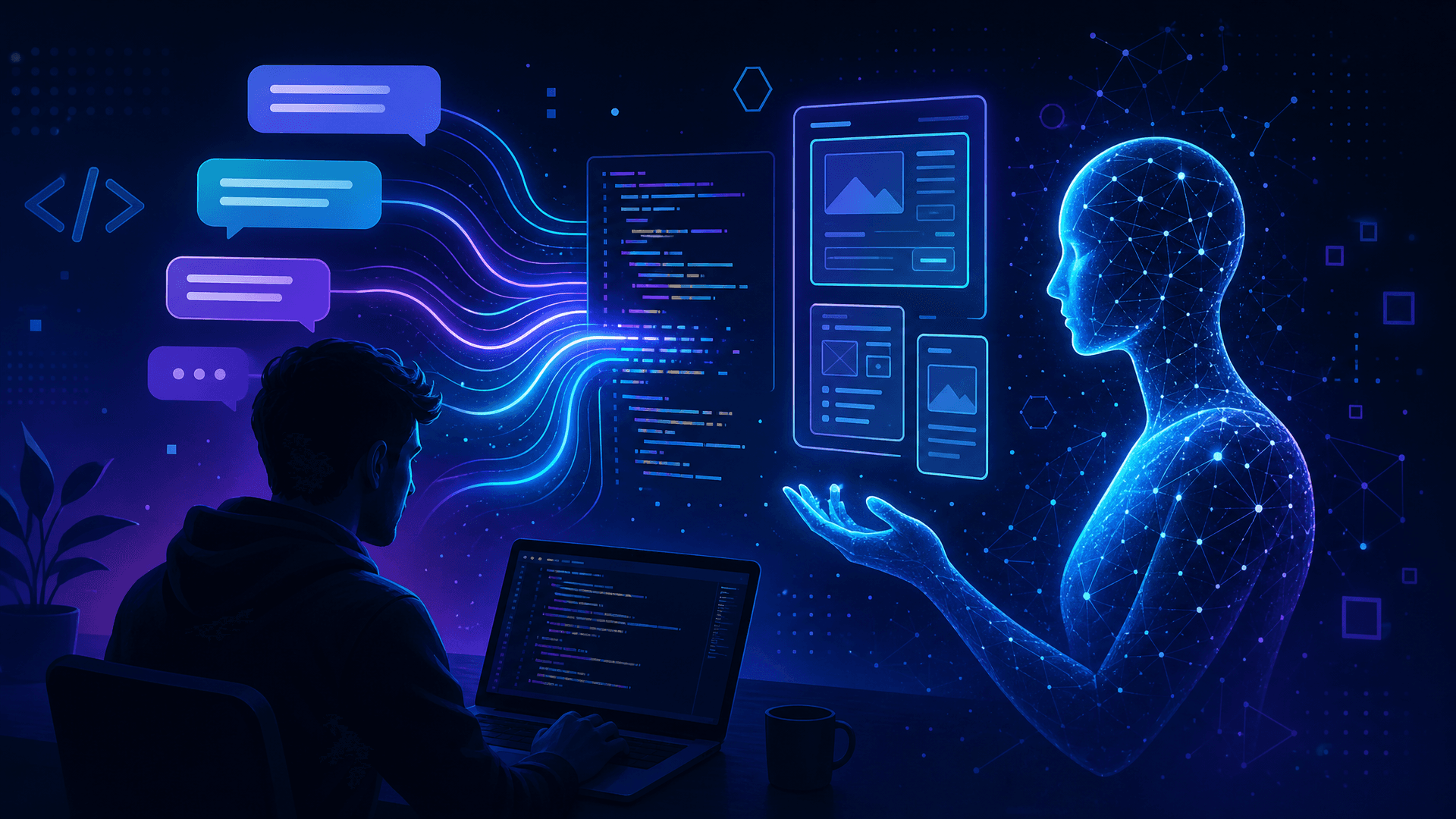 Imagem de capa do artigo: ¿Qué es Vibecoding? La Guía Completa de Vibe Code en 2026
