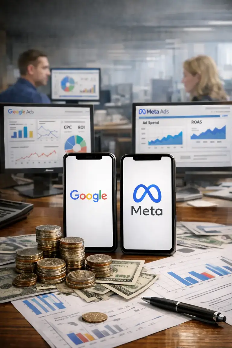 Cambios en Google y Meta en 2026: qué cambia en la facturación de anuncios y cómo impacta las inversiones Imagen de portada: Cambios en Google y Meta en 2026: qué cambia en la facturación de anuncios y cómo impacta las inversiones
