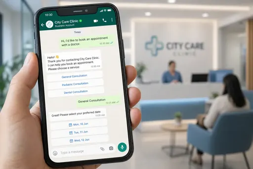 WhatsApp Business para Clinicas: Agendamento Automatizado