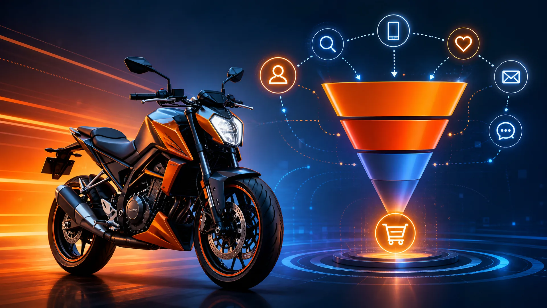 Imagem de capa do artigo: Marketing digital para concesionarias de motos: cómo transformar interés en ventas reales Imagem de capa do artigo: Marketing digital para concesionarias de motos: cómo transformar interés en ventas reales