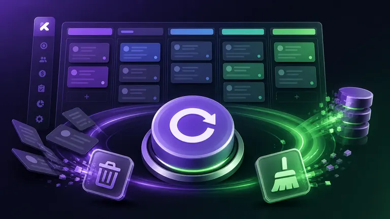Imagen de portada: Cómo Resetear el Kommo CRM: Guía Completa para Reiniciar tu Pipeline