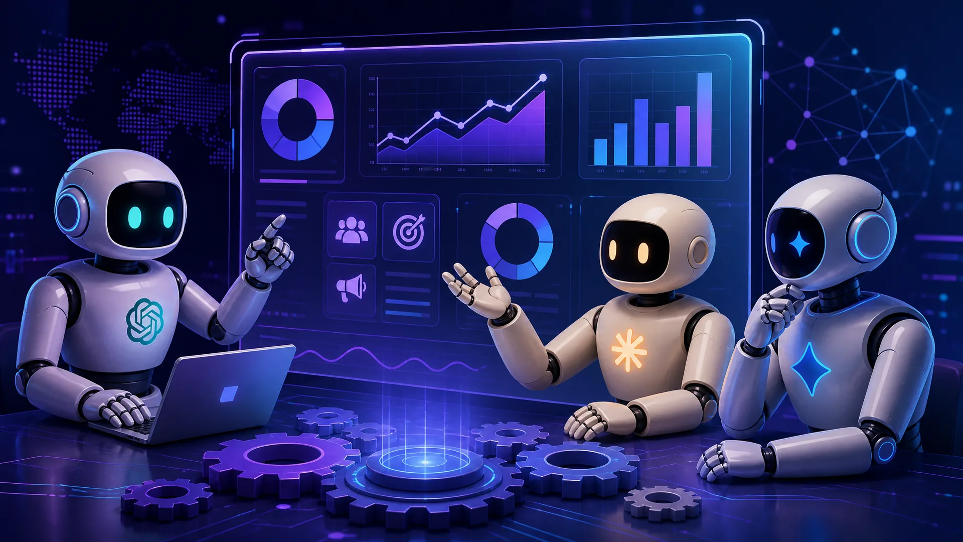 Imagem de capa: IA no Marketing Digital: Como Usar ChatGPT, Claude e Gemini na Prática