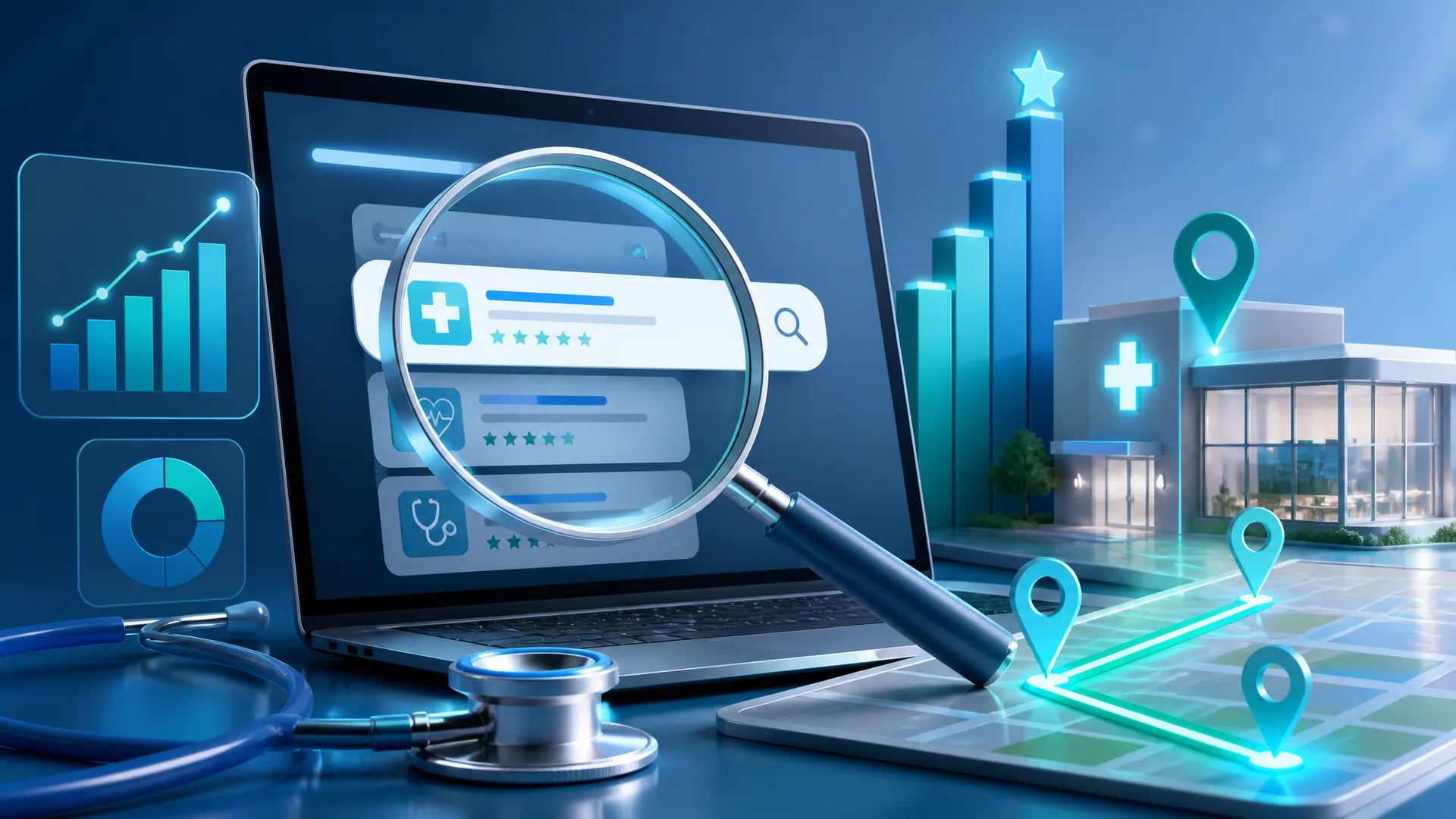 Imagem de capa do artigo: SEO para Clínicas: Cómo Aparecer en Google en Tu Región Imagem de capa do artigo: SEO para Clínicas: Cómo Aparecer en Google en Tu Región